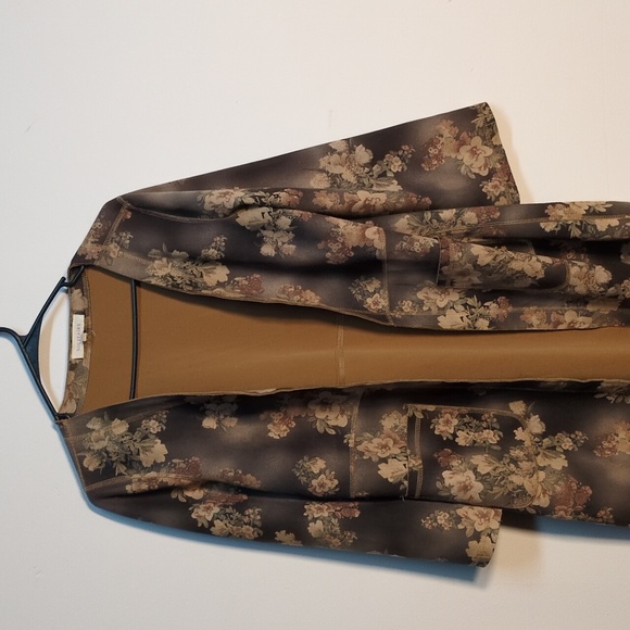 Anthropologie Solitaire Emilie Sueded Kimono Jacket Retail Size S $160 - Picture 5 of 13